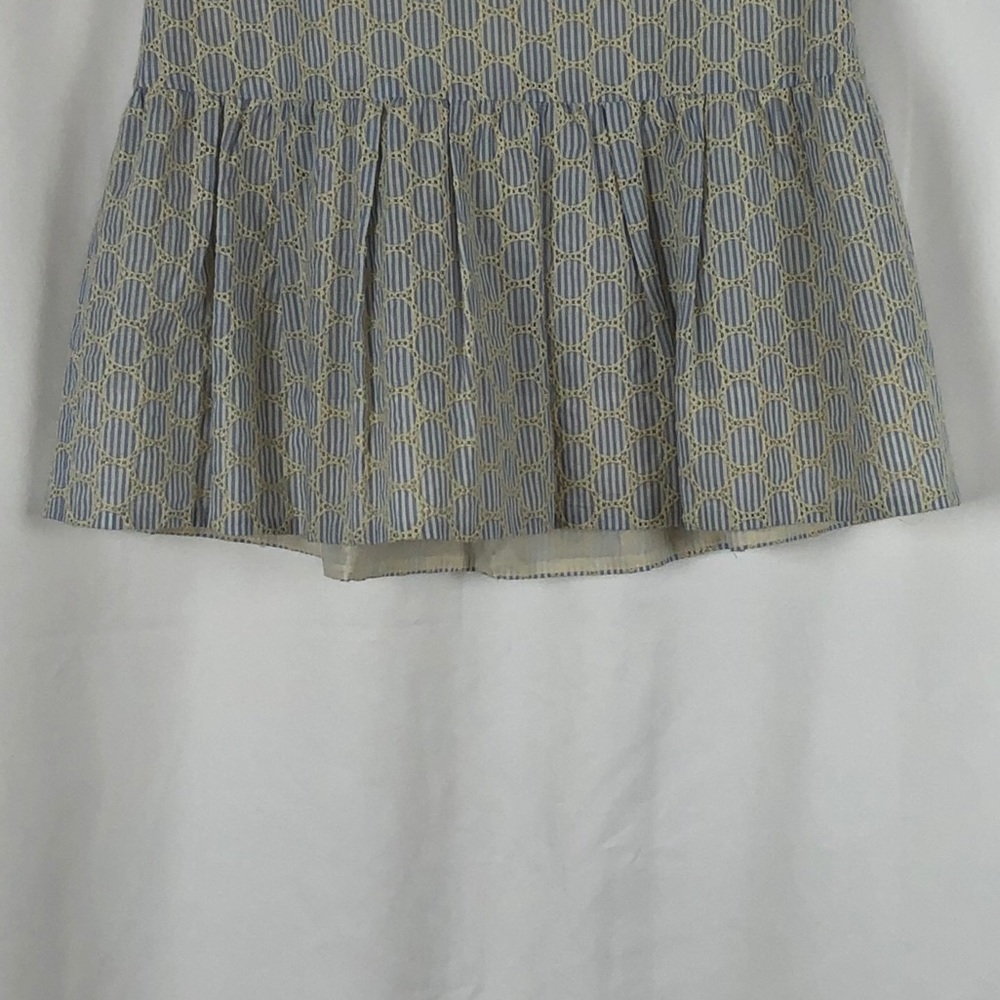 J.Crew striped eyelet lace yolked miniskirt NWT 2 - Picture 8 of 14